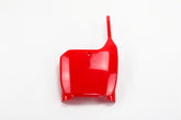 UFO Front Number Plate CR125 CR250 CRF450R - Red